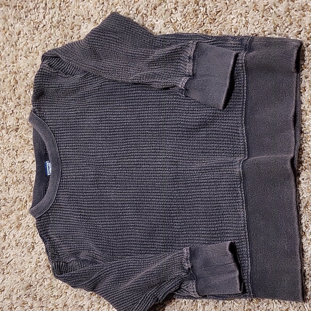 Long sleeve waffle print xs (4/5)